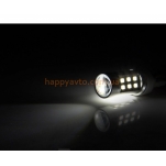 Светодиод белый 1156 21SMD (3535) с линзой одноконтактная
